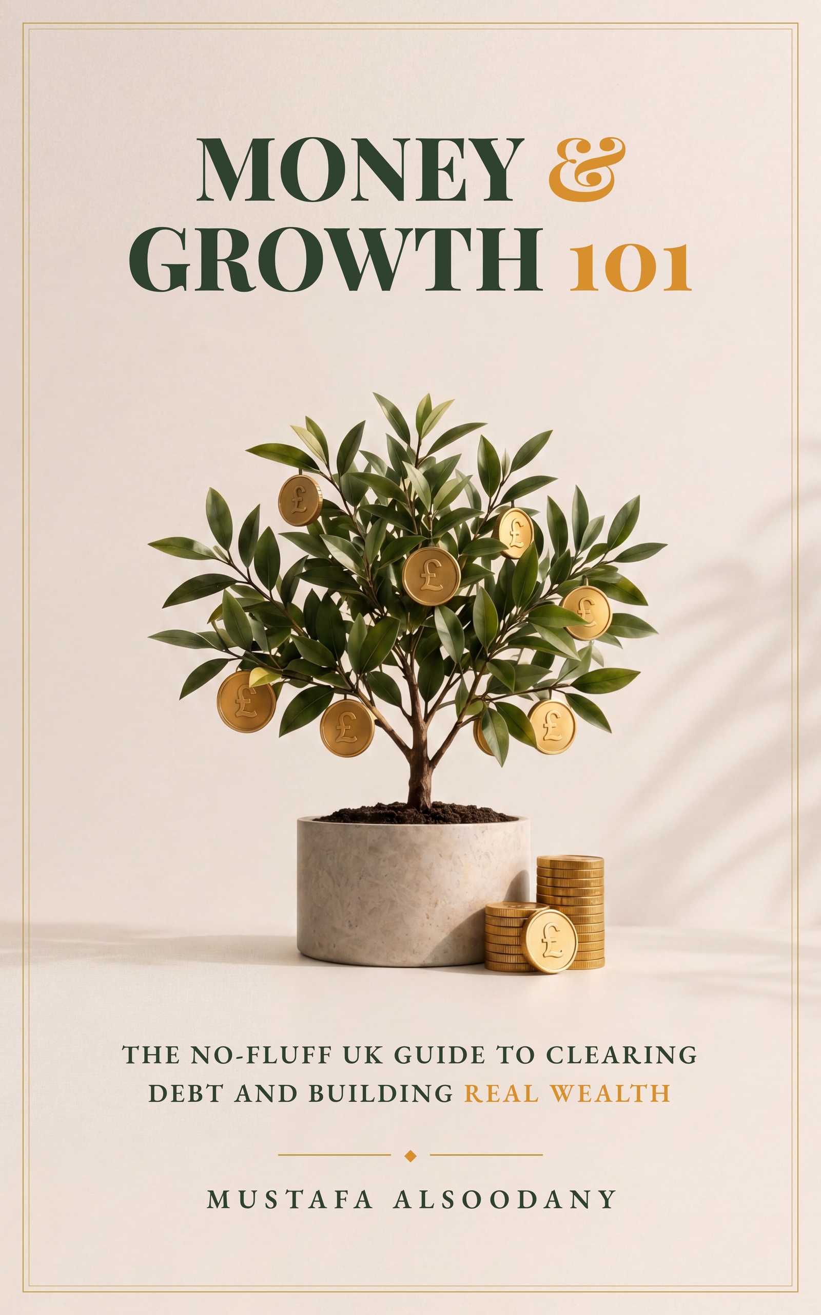 Money & Growth 101 book cover — the UK guide to clearing debt and building real wealth